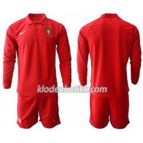 Portugal Barn Hjemmedraktsett Euro 2020 Langermet (+ Korte bukser)